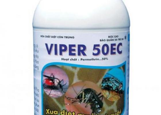 Thuốc phun côn trùng, diệt côn trùng Viper 50EC, sản xuất bởi Vipesco
