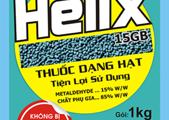 Thuốc diệt côn trùng ốc, thuốc trừ ốc HELIX 15GB
